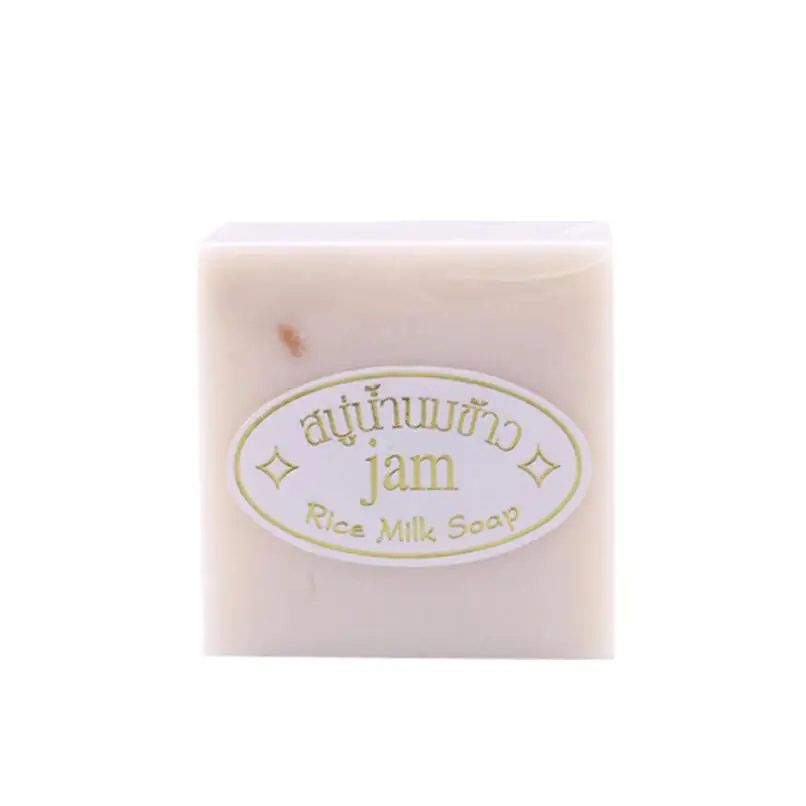 

12 X 60G Thai Rice Milk Soap Glutathione Skin Whitening Handmade Soap Oil Control Moisturizing Collagen Bath and Body Works