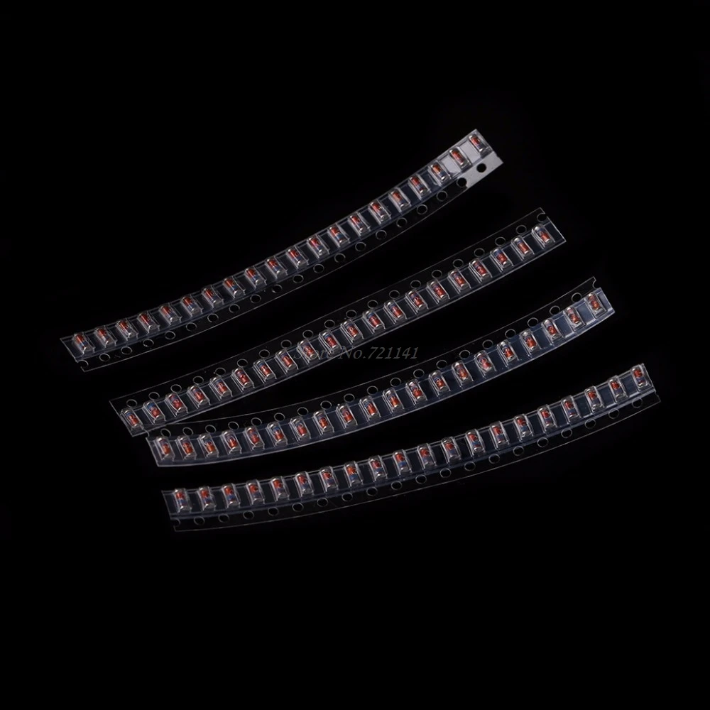 300 шт. 15 значений LL34 SMD Диод Зенера 1/2 Вт 3 в 24 1N4148 Ассортимент Комплект комплект