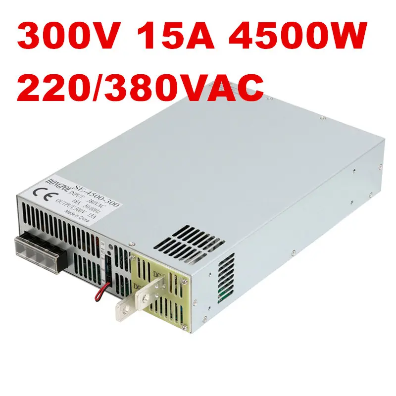 4500 W 300 V блок питания 0 регулируемая мощность 300VDC ac dc 5 Аналоговый контроль сигнала