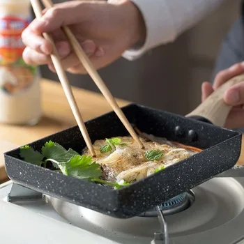 

OTHERHOUSE Non-stick Frying Pan Pot Pancake Steak Pans For Gas Induction Cooker Aluminum Alloy Skillet Kitchen Cookware Tools
