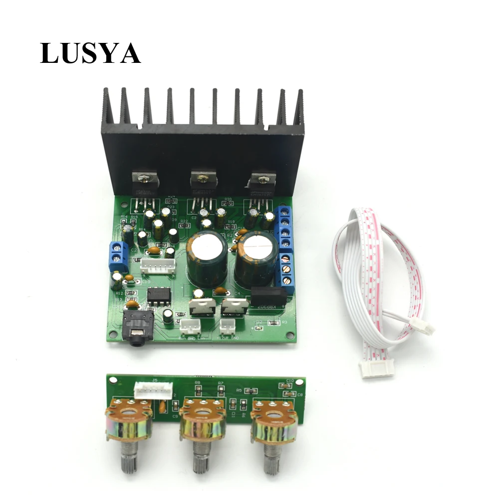 

Lusya LM1875 Power Amplifier Board 2.1 channel subwoofer Audio Amplifier 25W*2+30W Board E4-002