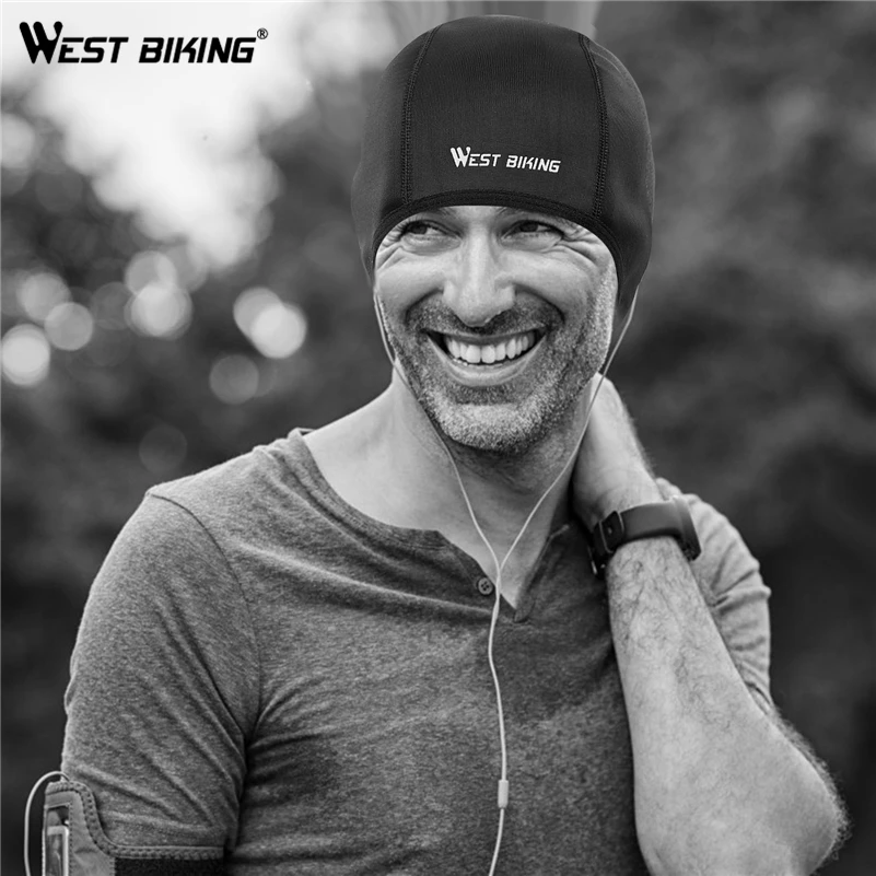 WEST BIKING Велоспорт Кепки s зимние теплые флисовые шляпы Термальность велосипеда