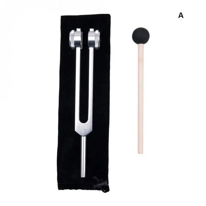 Tuning Fork 128Hz 256Hz Aluminum Alloy High Precision Hearing Detection Relieve Joint Pain KH889