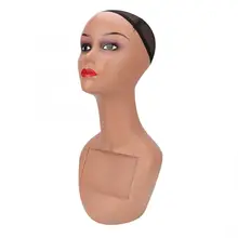 Женский PE манекен парик ювелирные изделия очки манекен для шляп форма с этикеткой слот манекен кукла