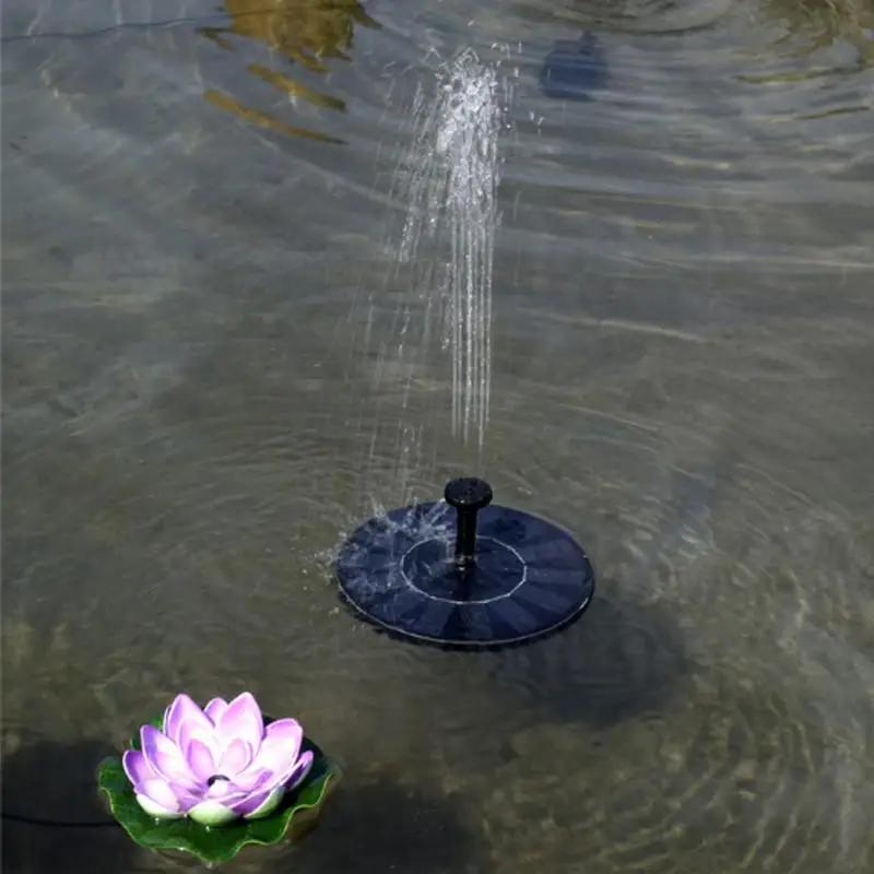 Солнечный Tuin Fontein Pomp Watervallen Power Vogel Aangedreven Waterpomp Vogelbad USB DC Бесщеточный