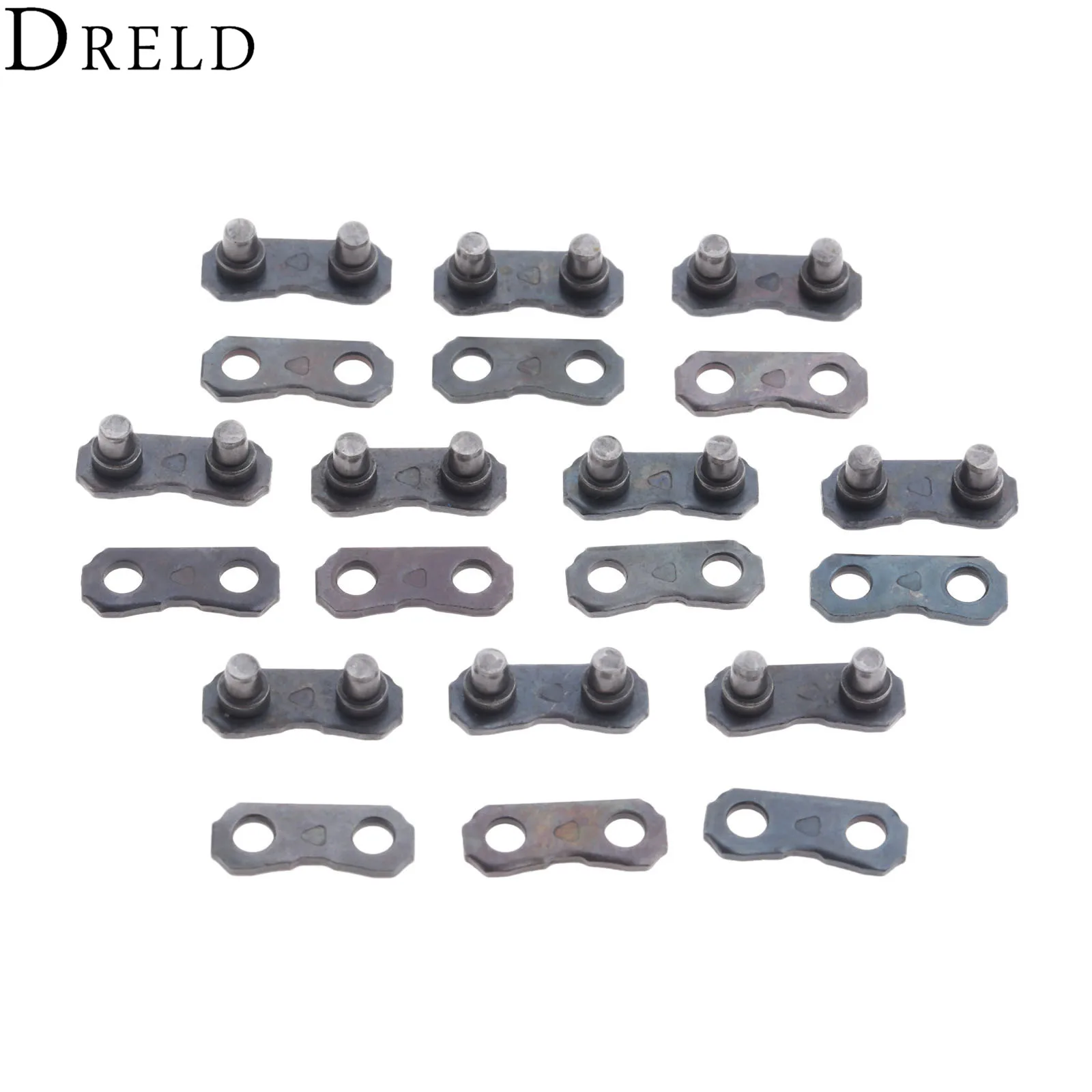 DRELD 10 SETS METAL CHAINSAW CHAIN JOINER LINK FOR JOINING 325 058