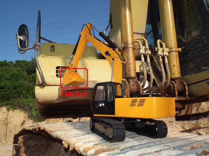 1/12 Hydraulic Excavator Bucket