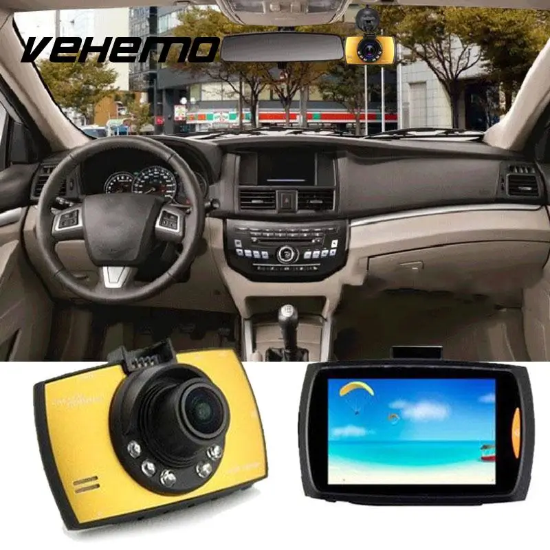 2.7&quot Screen 720P Auto Car Vehicle Cam Consumer Camcorders Night Vision Rearview Camera DVR Video Recorder | Автомобили и