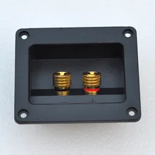 Hotsale speaker wiring box thickening pure copper line column wiring board seal pad audio notum