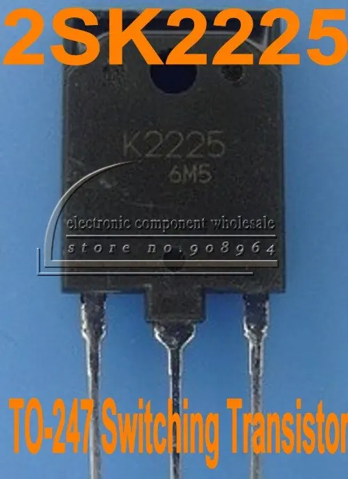 

10pcs/lot 2SK2225 K2225 TO-247 Switching Transistor freeshipping