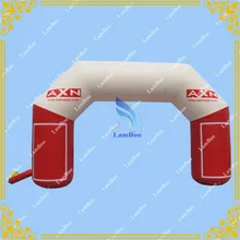 Большая Надувная арка для мероприятий с логотипом на крючках и петлях Арка вход с CE Воздуходувка высокого качества на открытом воздухе