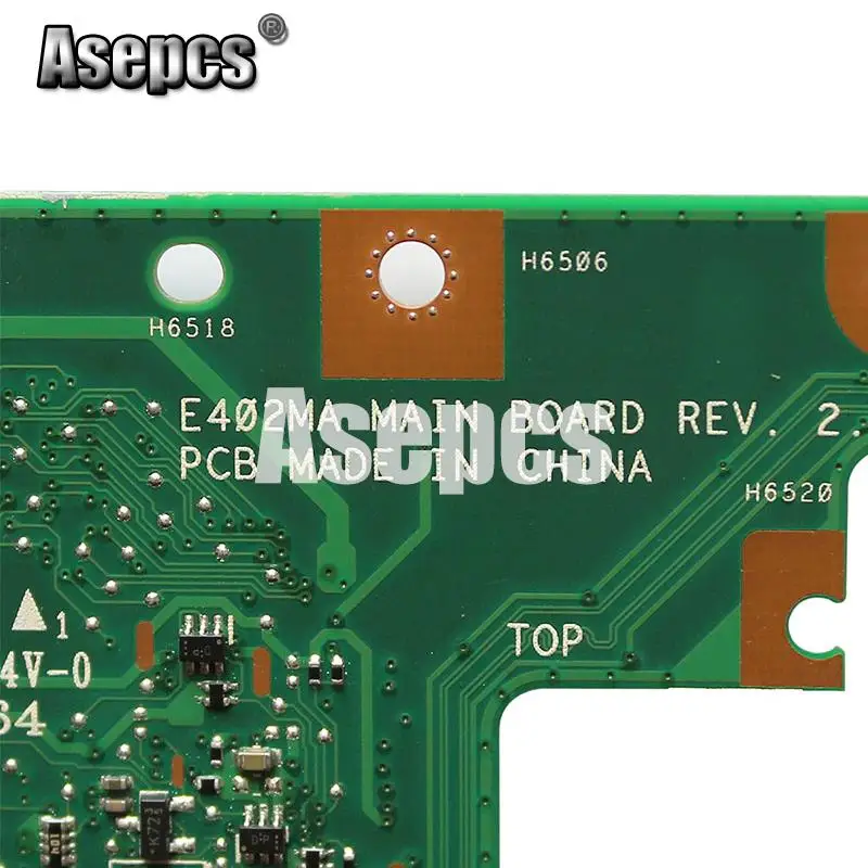 Asepcs E402SA E502SA материнская плата для ноутбука ASUS E402SA E502SA E402S E502S E402 E502 Тесты оригинальная материнская плата N3150/N3160/N3700