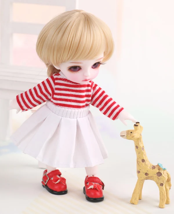 

1/8 Miu BJD Doll BJD/SD Fashion LOVELY model Resin Joint Doll For Baby Girl Birthday Gift random eyes