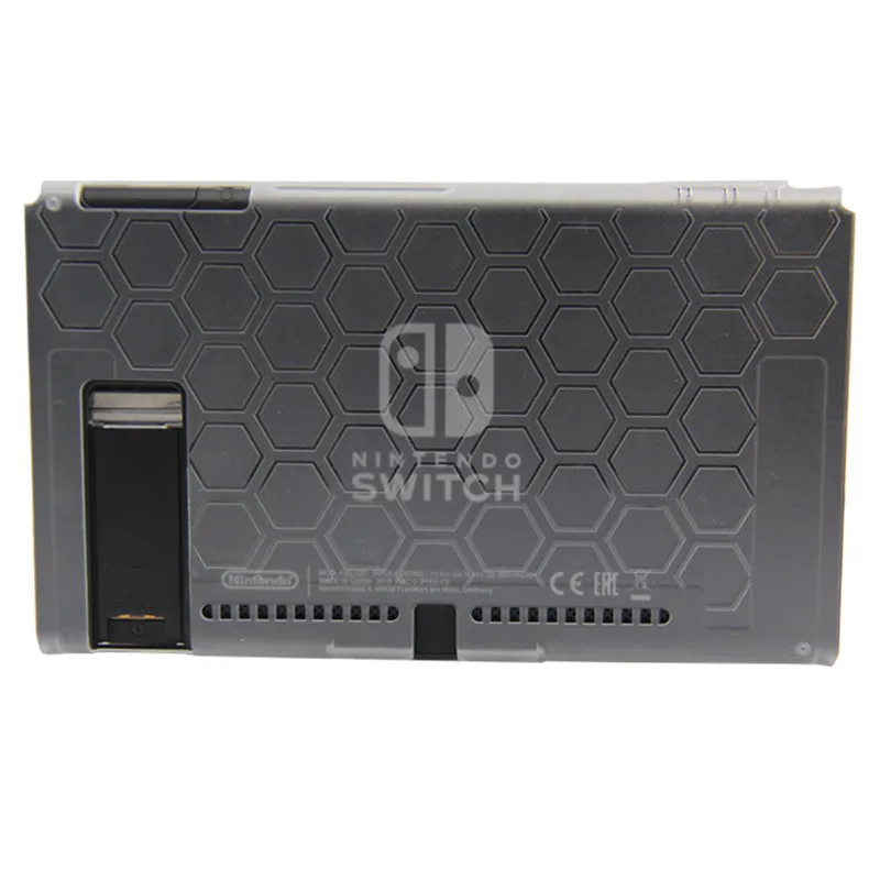 Комплект защиты для Nintendo Switch Кристальный корпус консоли 2 чехлы из ТПУ Joy con и 6 шт.
