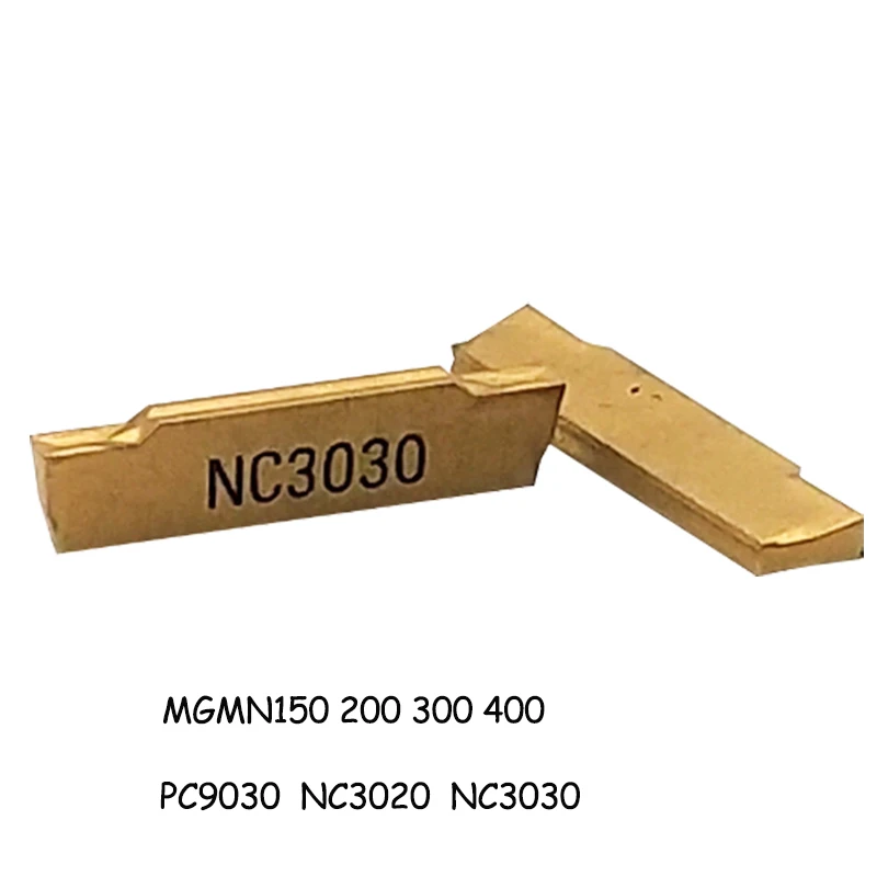 

10PCS MGMN150 200 300 400 NC3020 PC9030 NC3030 grooving insert CNC lathe cutting tools Tungsten Carbide insert