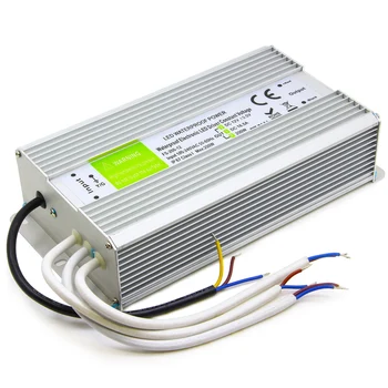 

200W LED Driver Aluminum shell Output DC12V 16.7A IP67 Outdoor waterproof lighting Transformer Constant voltage Power Supply