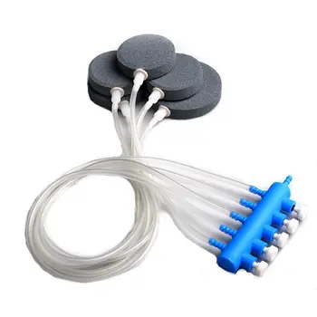 

Fish Tank Aquarium Air Flow 4/6/8/10/12 Way Outlet Air Pump Flow Lever Control Valve Manifold Splitter Tap Oxygen Distributor