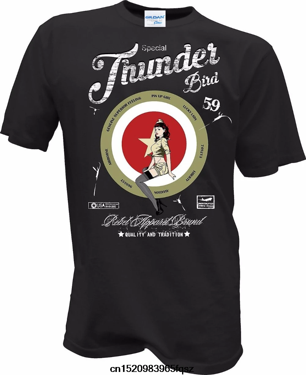 Короткий рукав хлопок человек костюмы одноцветное Цвет бомба Flieger Thunderbird Bombshell