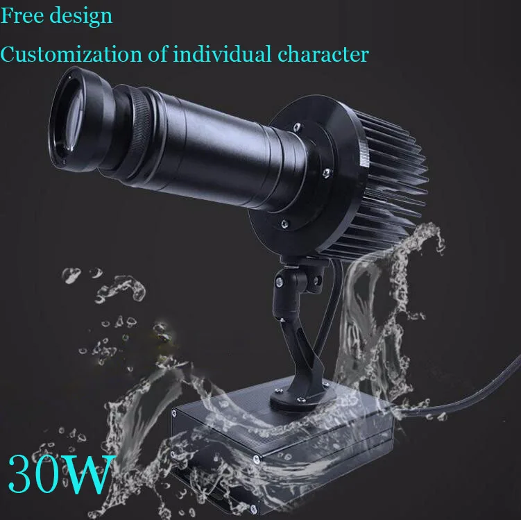 

30W Waterproof stati mode,LED Hd advertising projecting lamp,USE in bar,shop,ktv,restroom, ,Freeshipping