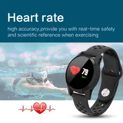 Q9 Смарт Просмотрам водонепроницаемый приборы для измерения артериального давления сердечного ритма ip68 мужские умные часы Android-часы фитнес