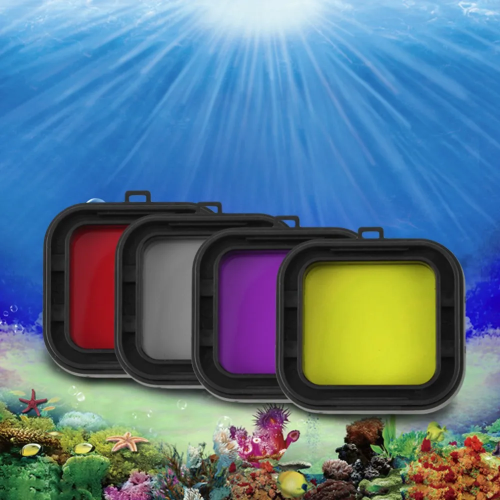 Underwater Scuba Diving Lens Filter Protective For GoPro Hero 4/3