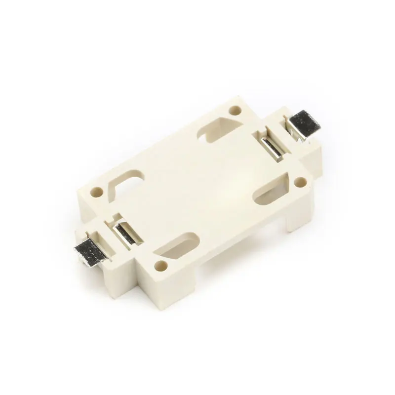 White Housing CR2032 SMD Cell Button Battery Holder Socket Case 20pcs/10pcs battery holder battery case battery box battery storage box