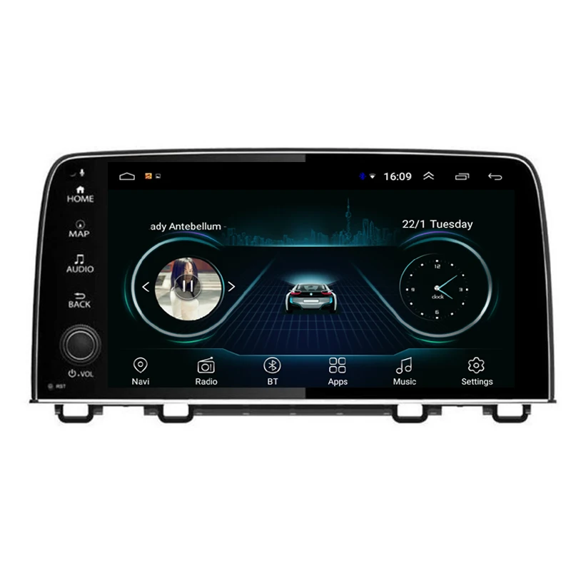 

Car radio with GPS built-in Wifi car multimedia player mp3 mp4 music fast delivery for Honda Elysion CRV 2018-2019 9"Android 8.1