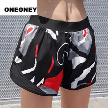 Высокая талия ходовые шорты йоги уличные женские спортивные шорты леггинсы Cortos Deporte Mujer 2 в 1 женские спортивные обтягивающие шорты XL