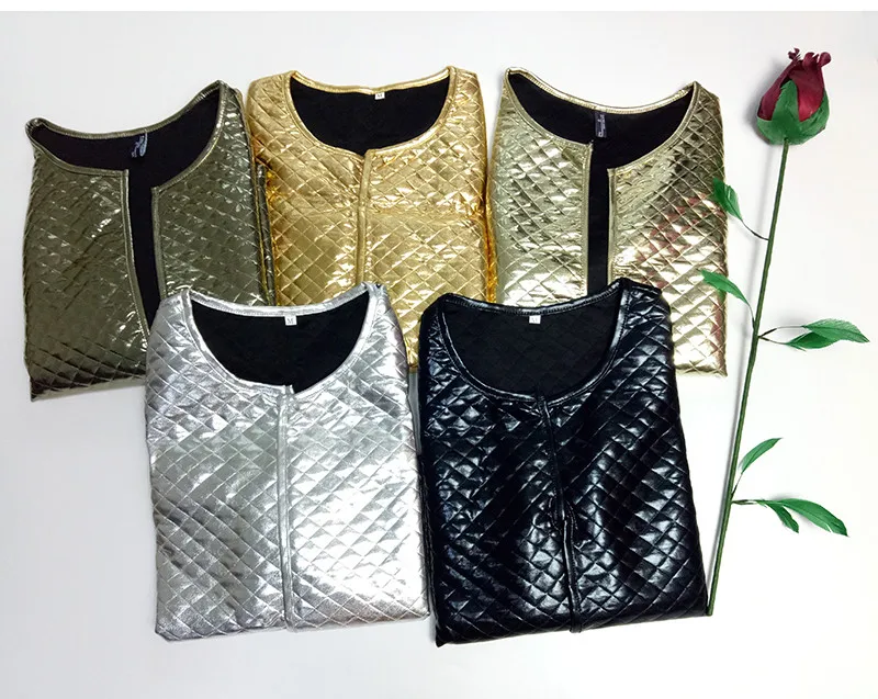 2018 fashion Europe and America autumn and winter new short fashion no zipper jacket 5 colors 5 yards (14)