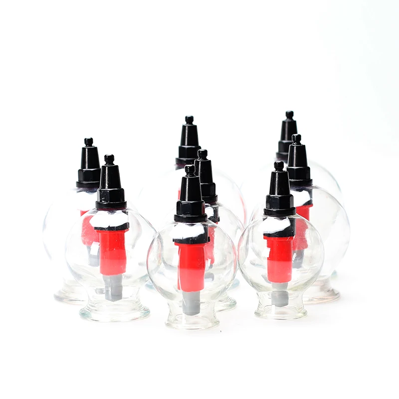 8pieces/box Suction Cups Chinese Traditional Cupping jar Acupunture Vacuum Cupping Set plastic vacuum therapy cupping set 8pieces/box Suction Cups Chinese Traditional Cupping jar Acupunture Vacuum Cupping Set plastic vacuum therapy cupping set