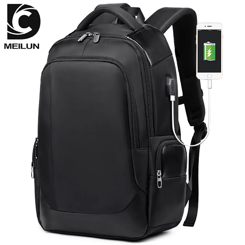 

MEILUN 1203 Multifunction 17" 15.6 " Men Laptop Backpack for Teens Urban Backpack Male School Bags Notebook Backpack Waterproof