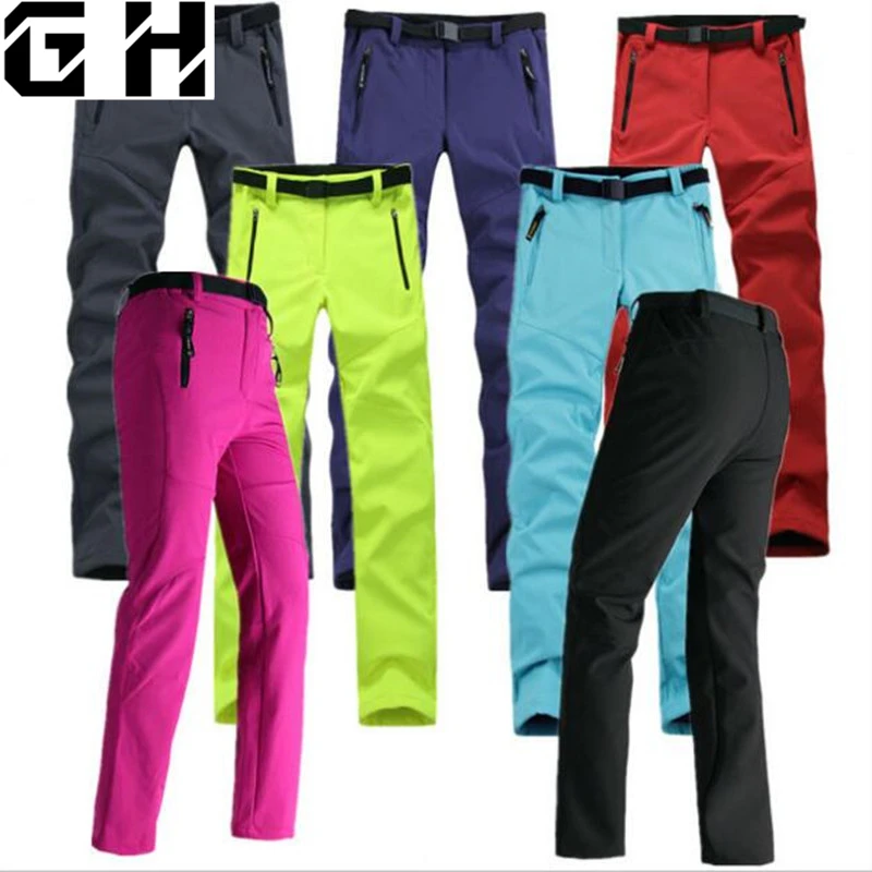 

US size Thick Warm Fleece Softshell Pants Winter Tactical Trousers Waterproof Windproof 2018 New Pantolon