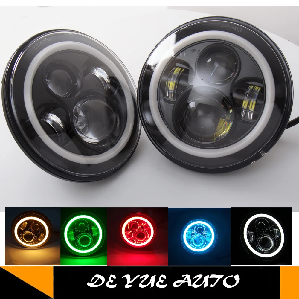 pair price for Suzuki samurai 413 7inch LED headlamp headlights with