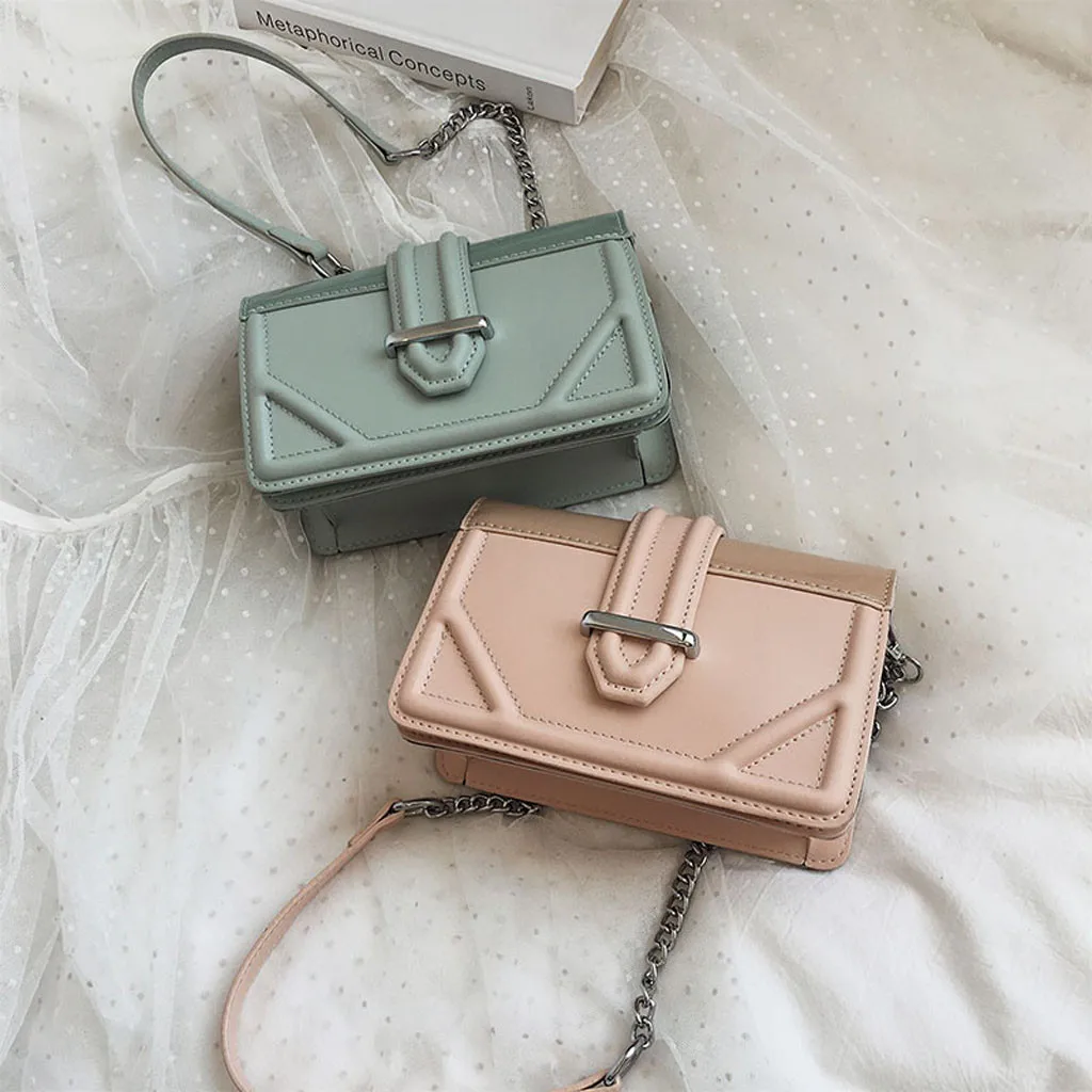 

Crossbody Bags for Women 2019 Fashion Solid Slant Bag Single Shoulder Bag Purse Messenger Bag sac main femme luxury handbags