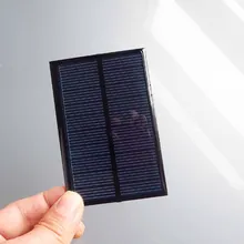 2PCS X 5V 150mA Mini monocrystalline polycrystalline solar Panel battery cell charger phone