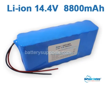 

SuPower 14.4V 14.8V 16.8V 8800mAh Lithium Li-ion Rechargeable Battery Pack Max 5A with built-in protection circuit board PCB