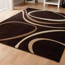 Модное кофейное кольцо, толстый акриловый ковер для спальни, журнальный столик для гостиной, ковер для отелей, ковер на заказ