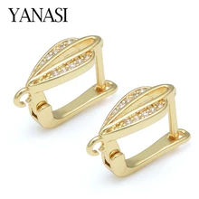 Дизайн листьев серьги крюк аксессуары для женщин серьги для изготовления ювелирных изделий кисточкой DIY свадебный подарок ювелирные изделия