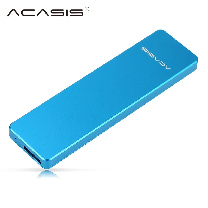 

Acasis M.2 NGFF 2242/2260/2280 Hard Drive Enclosure Aluminum 1.8' SSD HDD Hard Disk Case Usb 3.0 Hdd Caddy Box Enclosure#20