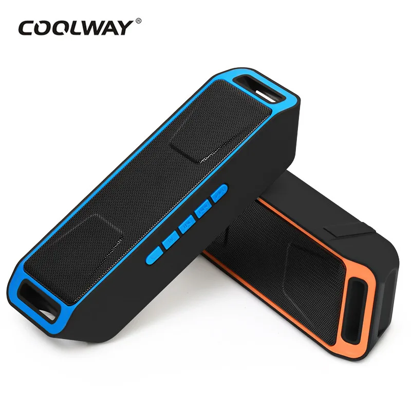 

Portable Bluetooth Speaker Wireless Stereo Altavoz Soundbar Support MIC FM Radio TF Card Loudspeaker Subwoofer For Phone altavoz