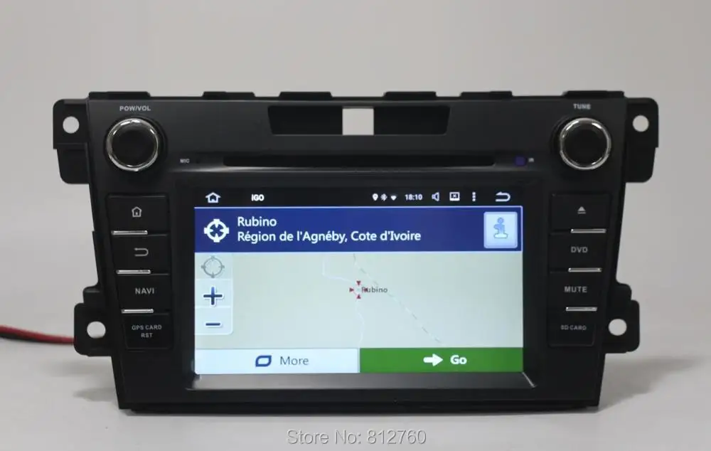 Cheap Octa core 4G RAM Android 9.0 Car DVD GPS Navigation For MAZDA CX7 CX-7 Car Radio Stereo Bluetooth 7" capacitive Screen Wifi 4G 9