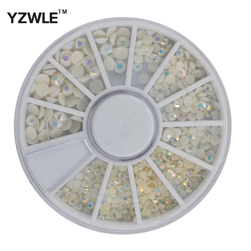 

YZWLE 1 Wheel Nail Art Rhinestone & Decoration For DIY Nails Art Accessory Fashion Decorations Beauty Tools(YZW-D-JS11)