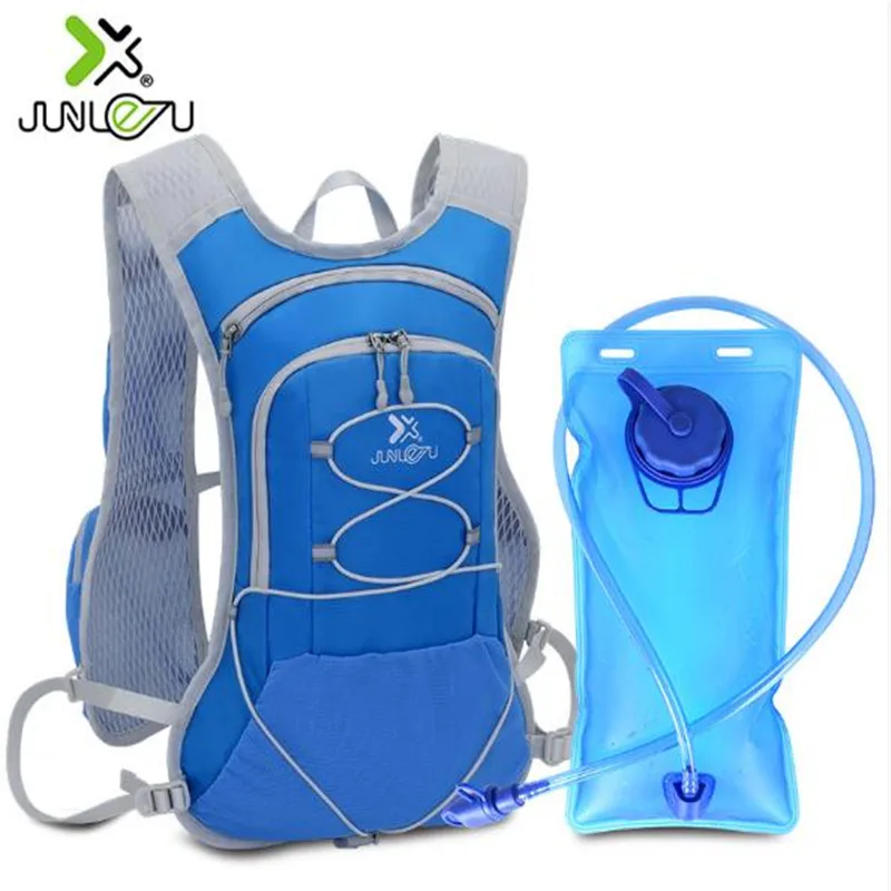 

Running Marathon Bag JUNLETU 2021 Nylon Sports Bag Cycling Backpack For 2L Water Bag Outdoor Climbing Hiking Bag