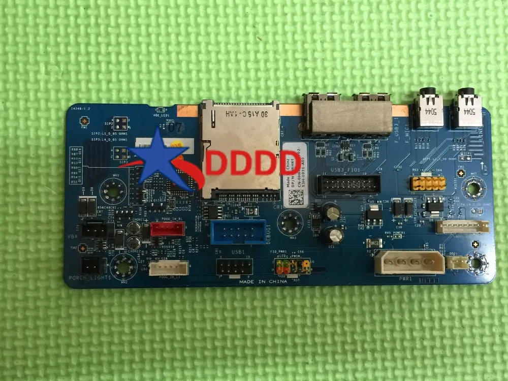 Оригинал для Dell области 51 R2 USB аудио плата ввода-вывода H6hk9 0H6HK9 фото полностью