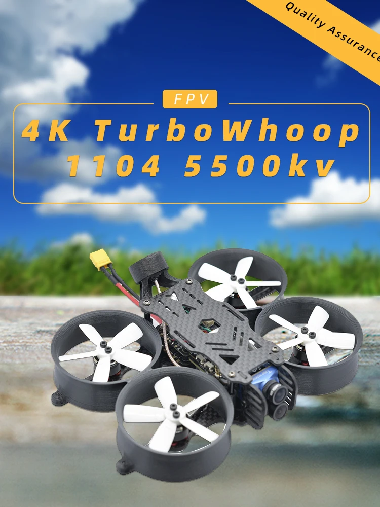 Полноскоростной 4K TurboWhoop Caddx Tarsier 4K FSD428 F411 100 мм 1200TVL PNP BNF 2-4S 25-600mw VTX FPV гоночный Радиоуправляемый Дрон