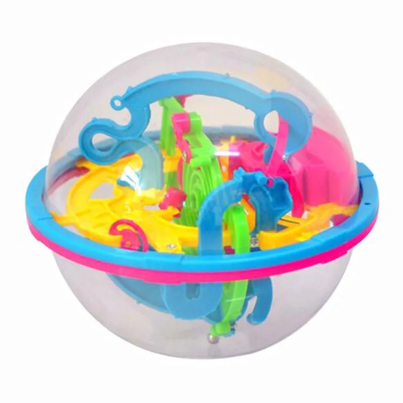 

100 Steps Smart 3D Maze Ball Family Intelligence Games Educational Toys Tool Magical Intellect Balance Logic Ability Puzzle Ball
