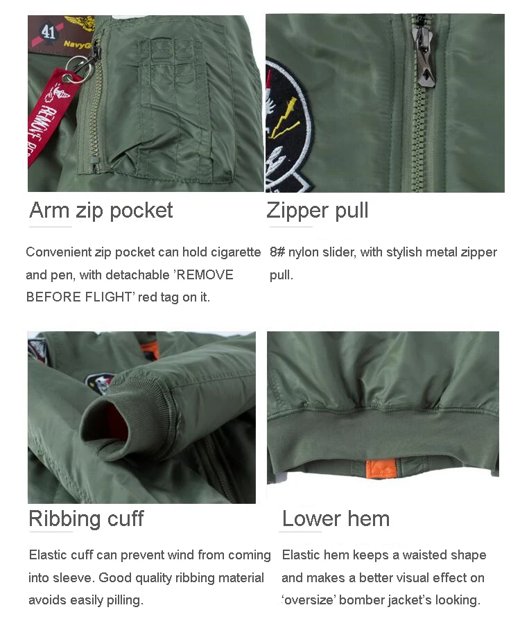 Зимняя толстая верхняя пушка ВВС США размера плюс армейская Военная фуфайка вид бомбардировщик полета подкладка пилот тактическая куртка для мужчин