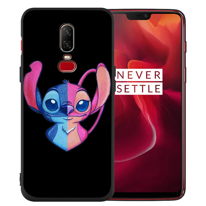 Мультяшный милый Ститч для One plus, 5, 5, 7, Pro, Oneplus, 6, 6 T, чехол для телефона, Funda, Coque Etui, Дональд Дак, силиконовый мягкий ТПУ чехол - Цвет: H1464