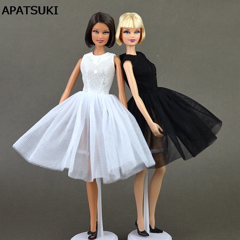 

Doll Accessories Cute Dancing Costume Ballet Dress Lace Skirt Dress Clothes For Barbie Doll Girls Love Christmas Gift Toy