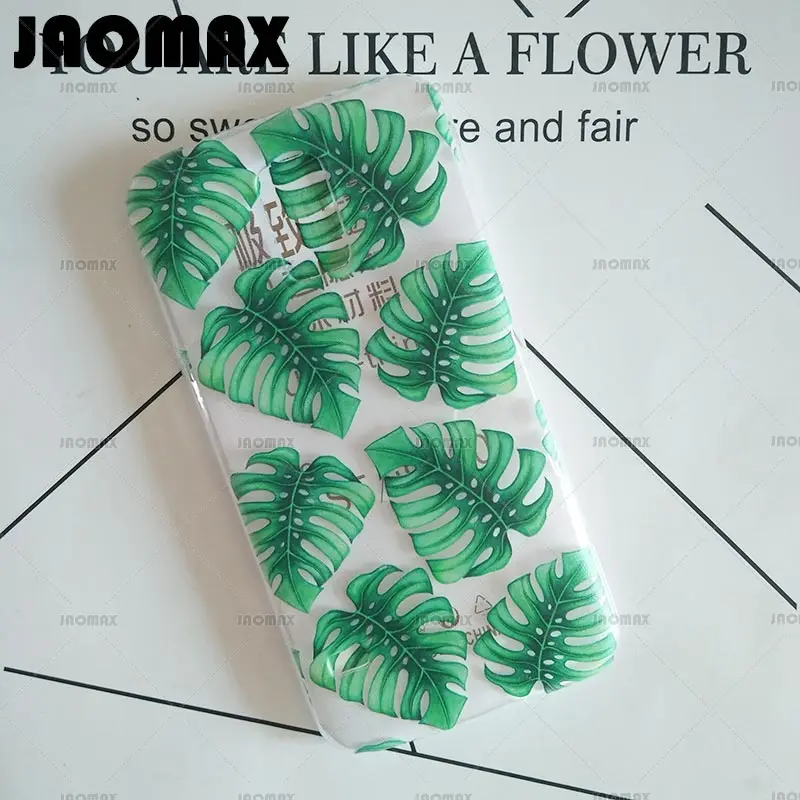 Jaomax летний банановые листья чехол для телефона в форме кактуса samsung Galaxy S7 S6 S5 S4 S3